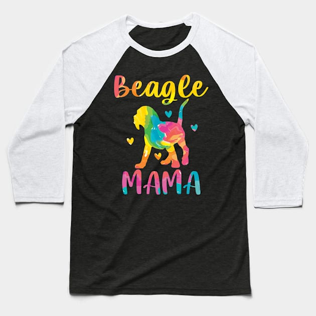 Beagle Mama Puppy Pet Lover Dog Breed Dog Lover Baseball T-Shirt by sBag-Designs